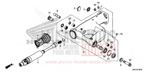 BRAS OSCILLANT GL1800BDL de 2020